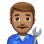 Man Mechanic, Medium skin tone