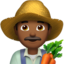 Man Farmer, Medium-dark skin tone