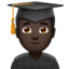 Man Student, Dark skin tone