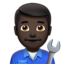 Man Mechanic, Dark skin tone