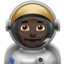 Man Astronaut, Dark skin tone