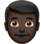 Man, Dark skin tone