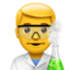 Download Man Scientist emoji, Apple style