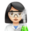 Woman Scientist, Light skin tone