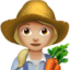 Woman Farmer, Medium-light skin tone