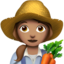 Woman Farmer, Medium skin tone