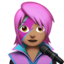 Woman Singer, Medium skin tone