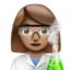 Woman Scientist, Medium skin tone