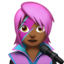 Woman Singer, Medium-dark skin tone