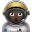 Woman Astronaut, Dark skin tone