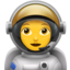Download Woman Astronaut emoji, Apple style