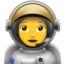 Woman Astronaut emoji, Apple design