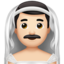 Man Bride, Light skin tone