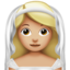 Woman with Veil, Medium-light skin tone
