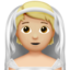 Person with Veil, Medium-light skin tone