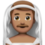 Man Bride, Medium skin tone