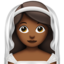 Woman with Veil, Medium-dark skin tone