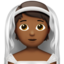Person with Veil, Medium-dark skin tone