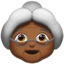 Old Woman, Medium-dark skin tone