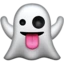 Ghost emoji, Apple design