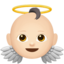 Baby Angel, Light skin tone