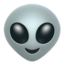 Download Alien emoji, Apple style
