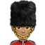 Man Guard, Medium skin tone