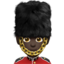 Man Guard, Dark skin tone