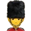 Man Guard emoji, Apple design