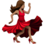 Woman Dancing, Medium skin tone