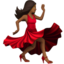 Woman Dancing, Medium-dark skin tone