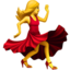 Woman Dancing emoji, Apple design