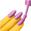 Nail Polish emoji, Apple design