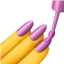 Nail Polish emoji on iPhone