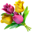 Bouquet emoji, Apple design