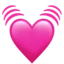 Beating Heart emoji, Apple design