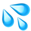 Download Sweat Droplets emoji, Apple style