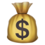 Download Money Bag emoji, Apple style