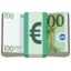 Euro Banknote emoji, Apple design