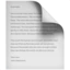 Page Facing Up emoji, Apple design