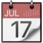 Tear-off Calendar emoji, Apple design