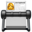 Card Index emoji, Apple design