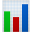 Bar Chart emoji, Apple design