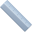 Download Straight Ruler emoji, Apple style