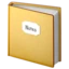 Notebook with Decorative Cover emoji, Apple design