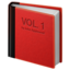 Download Closed Book emoji, Apple style