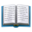 Download Open Book emoji, Apple style