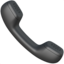 Telephone Receiver emoji, Apple design