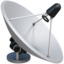Download Satellite Antenna emoji, Apple style