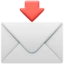 Envelope with Arrow emoji, Apple design